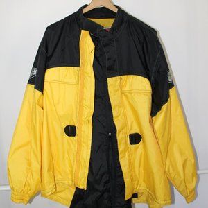 First Gear Motorcycle Rain Suit_ Size L